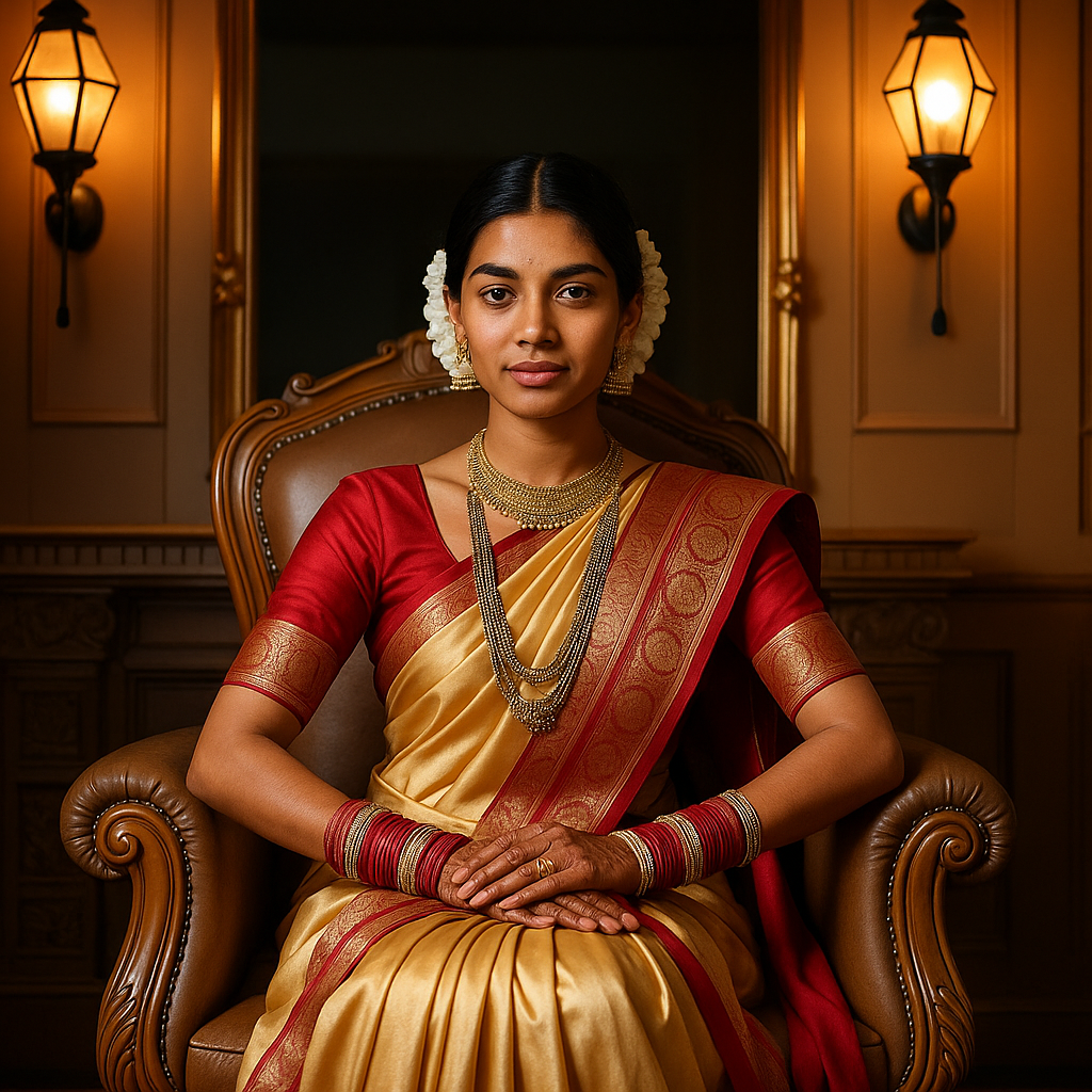 Traditional cultural portrait
